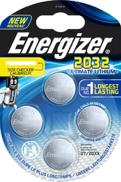 Baterijos ENERGIZER Ultimate Lithium CR 2032 BL4 ličio kaina