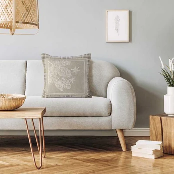 Eurofirany GOB/CHP/HOLLY/Ś 45X45 +/-5 % C. BEIGE