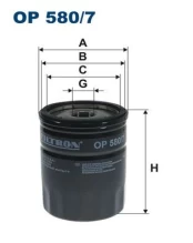 Alyvos filtras FILTRON OP 580/7 kaina