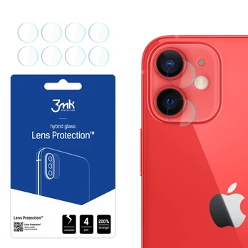 Apsauginis stiklas kamerai 3MK FlexibleGlass Lens, skirtas Apple iPhone 12 mini