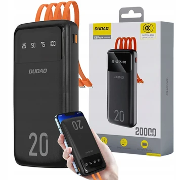 Išorinė baterija Dudao, 20 000 mAh
