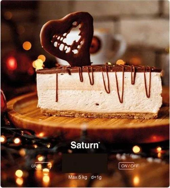 Virtuvinės svarstyklės Saturn ST-KS7833