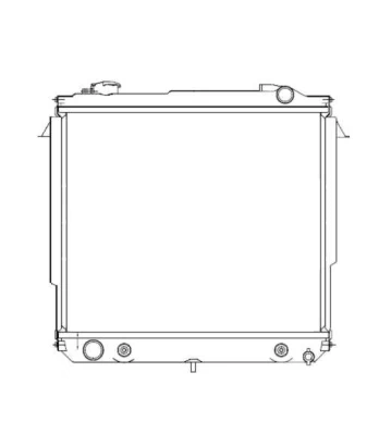 Variklio radiatorius NRF NRF 50300