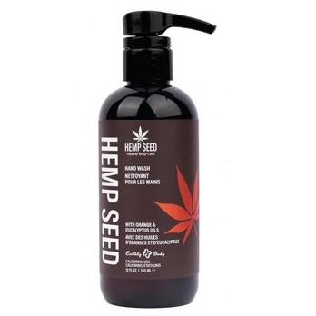 Hemp Seed Hand Wash with Orange &amp; Eucaliptus Oils Skystas muilas, 355ml