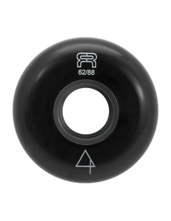 FR - STREET WHEELS - ANTONY POTTIER - 62mm/88A - BLACK - x4 Black 62mm