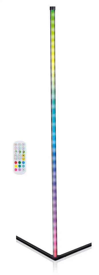 LED RGB+White corner lamp 360LM (140cm) + Remote control