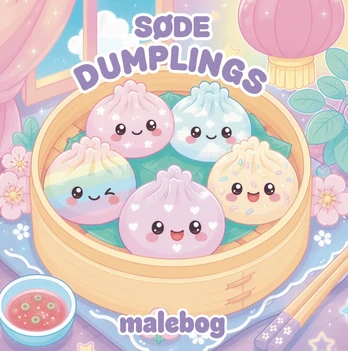 Forlaget Tukan Søde dumplings malebog