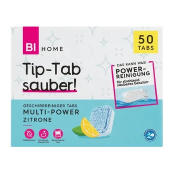 Indaplovių tabletės BI HOME MULTI POWER, 50 vnt.