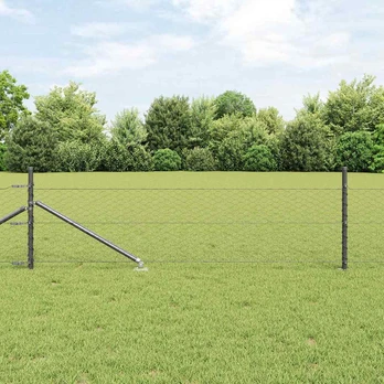 Tvorelės stulpas Pilka 10 x 0,8 m (36 mm tinklelis)