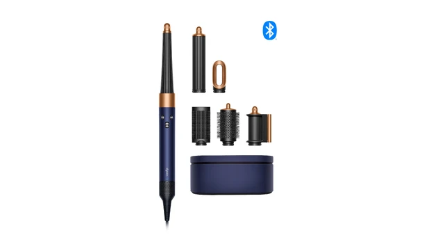 „Dyson Airwrap i.d.™ Straight+Wavy“ (Prussian blue / Rich copper)