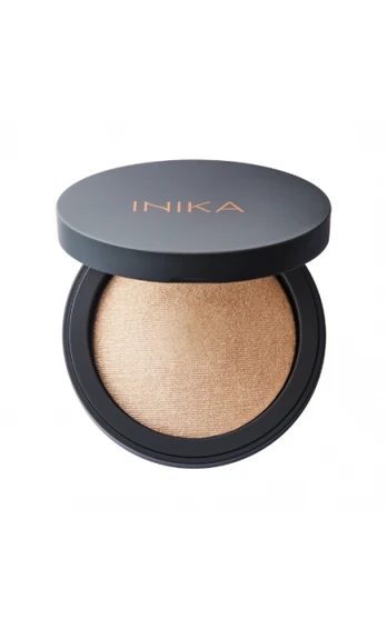 INIKA ORGANIC švytėjimo suteikianti kompaktinė pudra, 8 g - Dewdrop