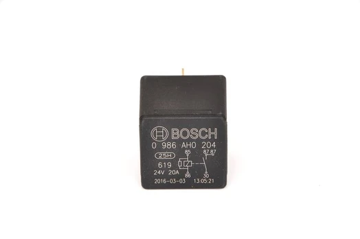 Relė, pagrindinė srovė BOSCH 0986AH0204