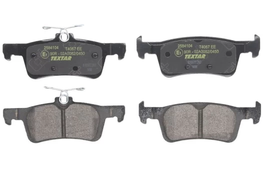 TEXTAR 2584104 Brake pad set