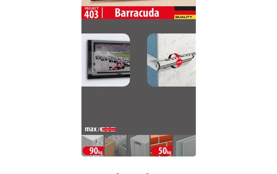 Kaištis TOX, Barracuda 8/40, 12 vnt.
