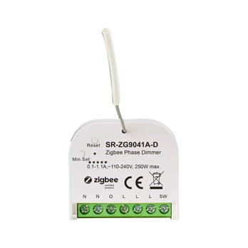 Sunricher Zigbee šviesos valdiklis/dimeris 230V, 250W, be nulio