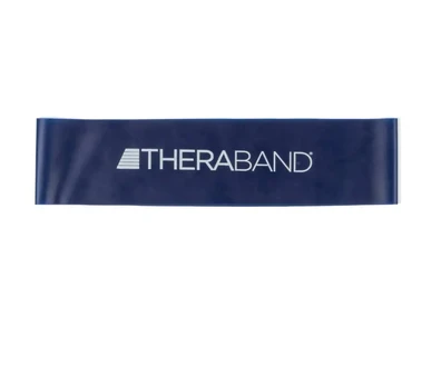 Thera-Band elastinės juostos kilpa, mėlyna,plati