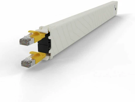 PATCHBOX CONEX8STPYL kabelis sieciowy Geltonas 0,8 m Cat6a U/FTP (STP)