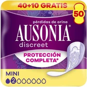 AUSONIA DISCREET mini incontinence pads 50 units kaina