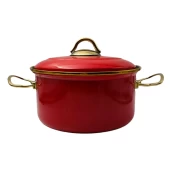 Emaliuotas puodas BONERA, 22 cm kaina