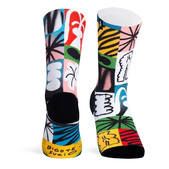 Pacific TRASHART kojinės | Multicolor, S/M