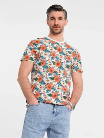 t-shirt for men - baltas