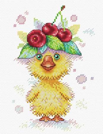 Adventurous Cherry SM-221 - Siuvinėjimo rinkinys
