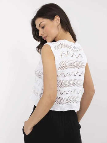 Sublevel Sweter-D93076J90849A-balta