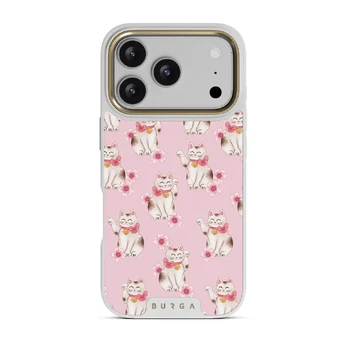 Maneki Neko - iPhone 17 Pro Case, Elite Light (MagSafe) / Gold