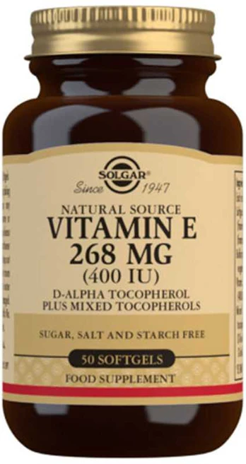 Solgar Vitamin E 400 IU 50 Caps
