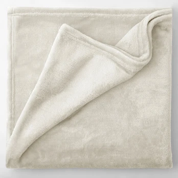 Mikrofibros pledas MIC Beige, 200x220 cm