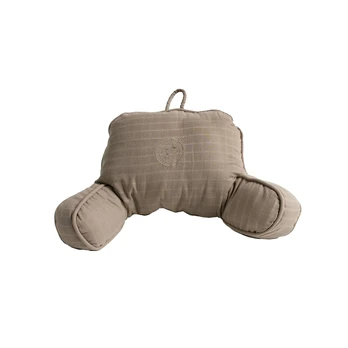 Markland - Pure Muslin Pram Cushion Khaki