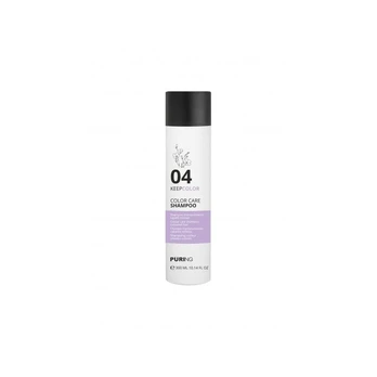 PURING dažytų plaukų spalvą saugantis šampūnas KEEPCOLOR, 300 ml