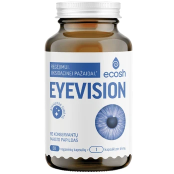 Regėjimui ECOSH EYEVISION, 60 kapsulių