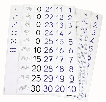 Magnetiniai skaičiai, 3-5 metai