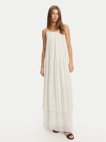 BOSS Vasarinė suknelė Davala 50535154 Smėlio Relaxed Fit