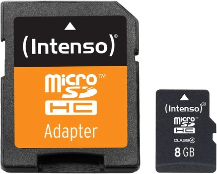 Atminties kortelė Intenso, 8 GB