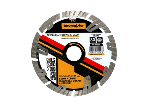 Deimantinis diskas TURBO Baumajster 125x2mm