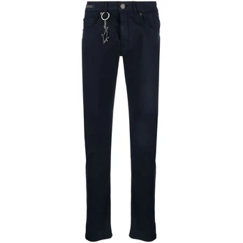 Tiesūs džinsai vyrams, Mėlyna, Five pocket trousers