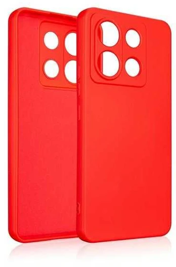 Beline Dėklas Silicone Poco X6 raudonas/red