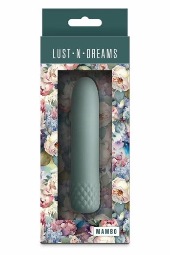 LUST-N-DREAMS Mambo Sage Flexible Compact Silicone Vibrator 12.2cm