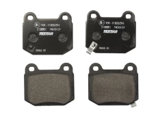 TEXTAR 2158001 Brake pad set kaina