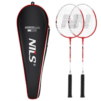 NRZ205 ALUMINUM / BADMINTON SET + COVER NILS