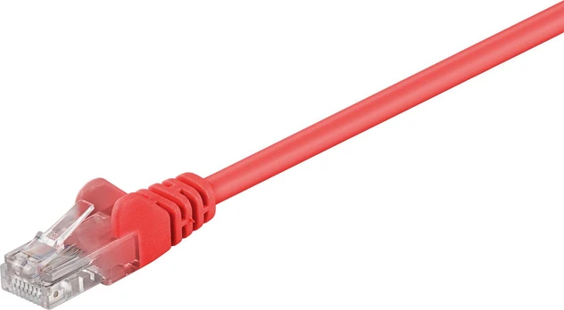 Goobay 5E CCA raudona 2m (68359)