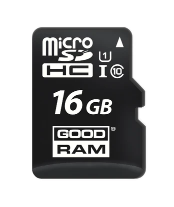 Swirl® GoodRam Atminties kortelė MICRO CARD cl 10 UHS I, 16GB + adapteris
