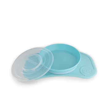 Twistshake - Click-mat mini + Plate Blue