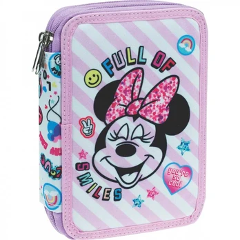 „Disney Minnie Smiles“ pieštukų dėklas, 2 sluoksnių