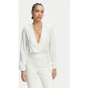 Elisabetta Franchi Glaustinukė CB-007-62E2-V420 Balta Regular Fit
