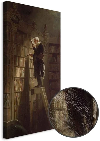 Paveikslas Carl Spitzweg - Knygų graužikas