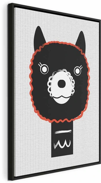 Artgeist Paveikslas - Decorative Alpaca (1 Part) Vertical