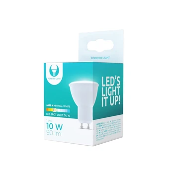 TelForceone LED lemputė GU10 1W 230V 4500K 90lm Forever Light